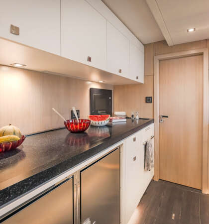 The luxury catamaran PRIVILEGE 650 Signature, Lorima mast, North Sails and Raymarine Yacht photographer Ludovic FRUCHAUD IMACIS 2024